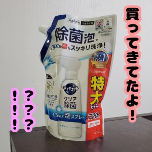 お気に入り洗剤の詰め替えではない！